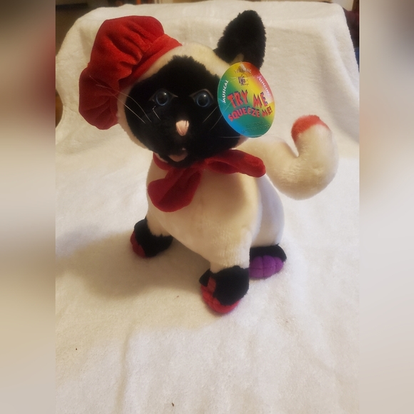 PBC International Inc. Other - Siamese Cat 12" Picatsso Plush PBC International Inc. Musical Stuffie